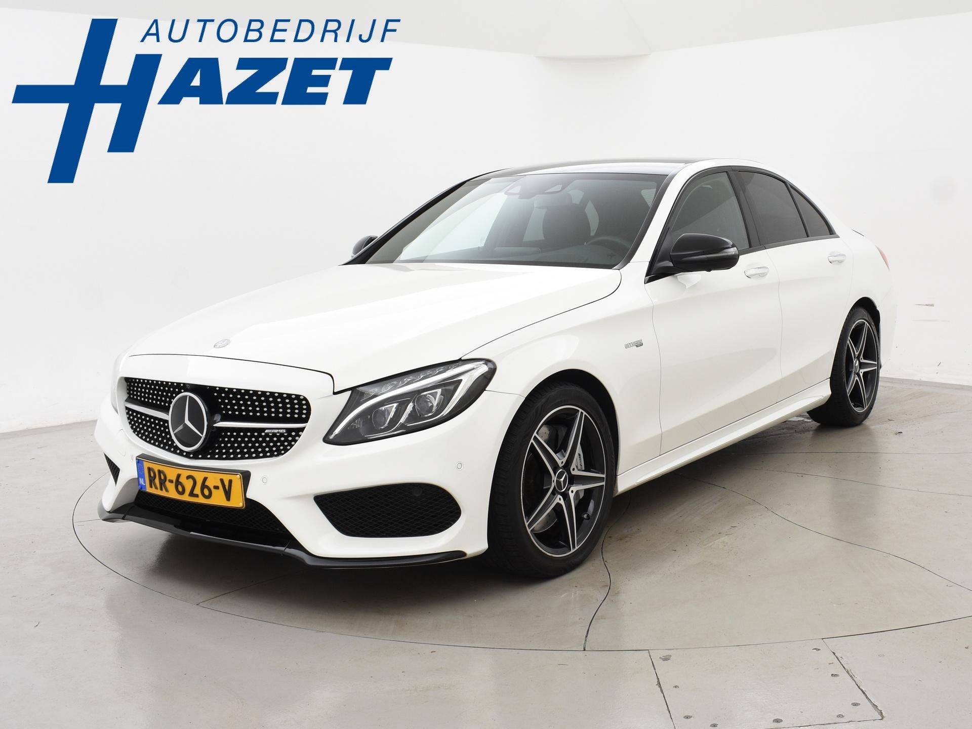 Mercedes-Benz C-klasse 43 AMG 4MATIC + HEAD-UP | DISTRONIC+, Euro 6, 367 pk, Leder en Stof, Bedrijf