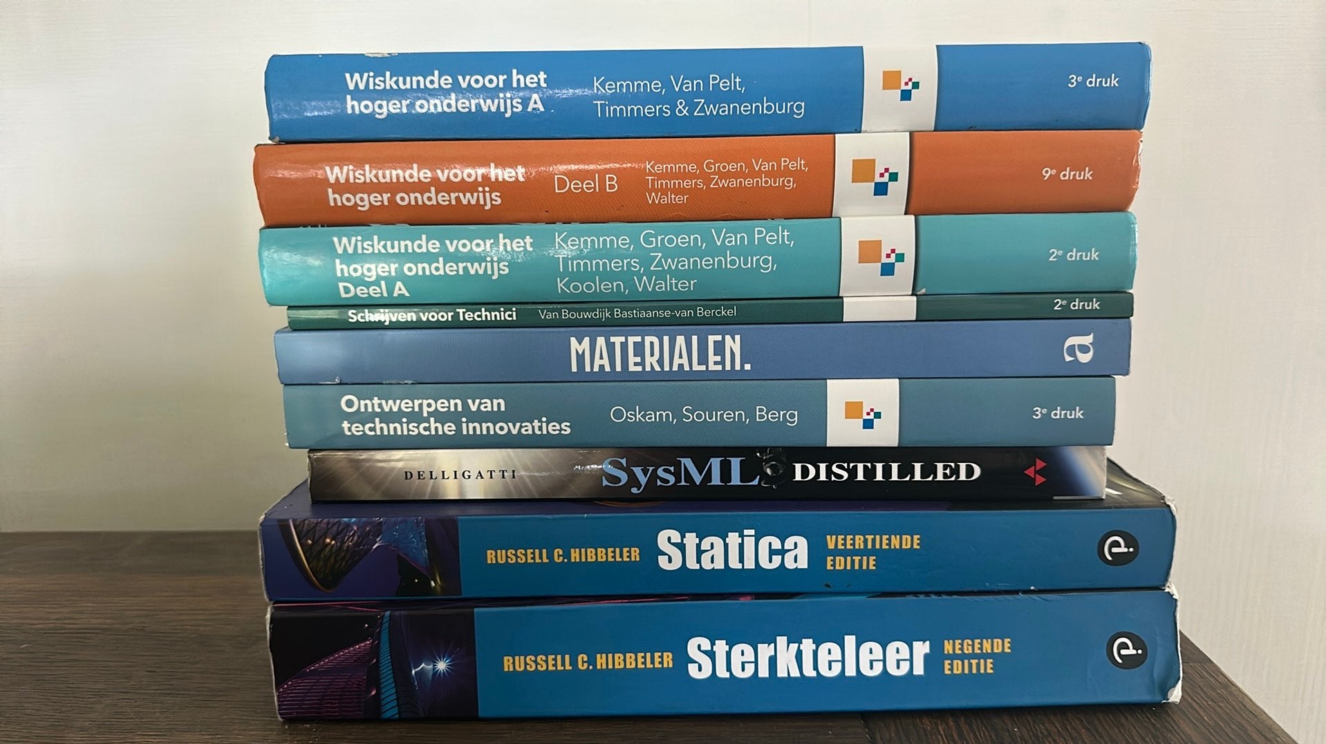 Studie boeken hbo mechatronica delft, Boeken, Ophalen of Verzenden, Zo goed als nieuw, Overige niveaus
