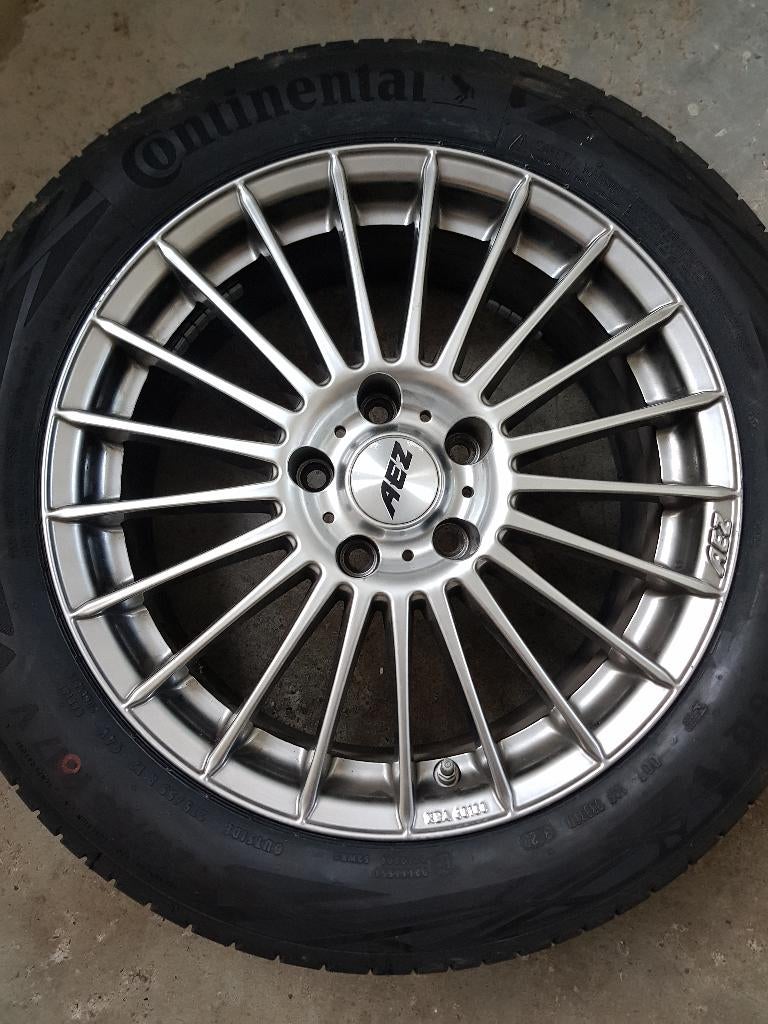 17" banden met velgen opel ampera/chevrolet volt, Auto-onderdelen, Ophalen, Banden en Velgen, 17 inch, Zomerbanden