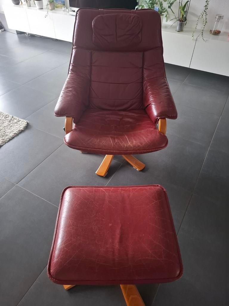 Draaibare en verstelbare fauteuil, merk Skalma., Ophalen, 75 tot 100 cm, 50 tot 75 cm