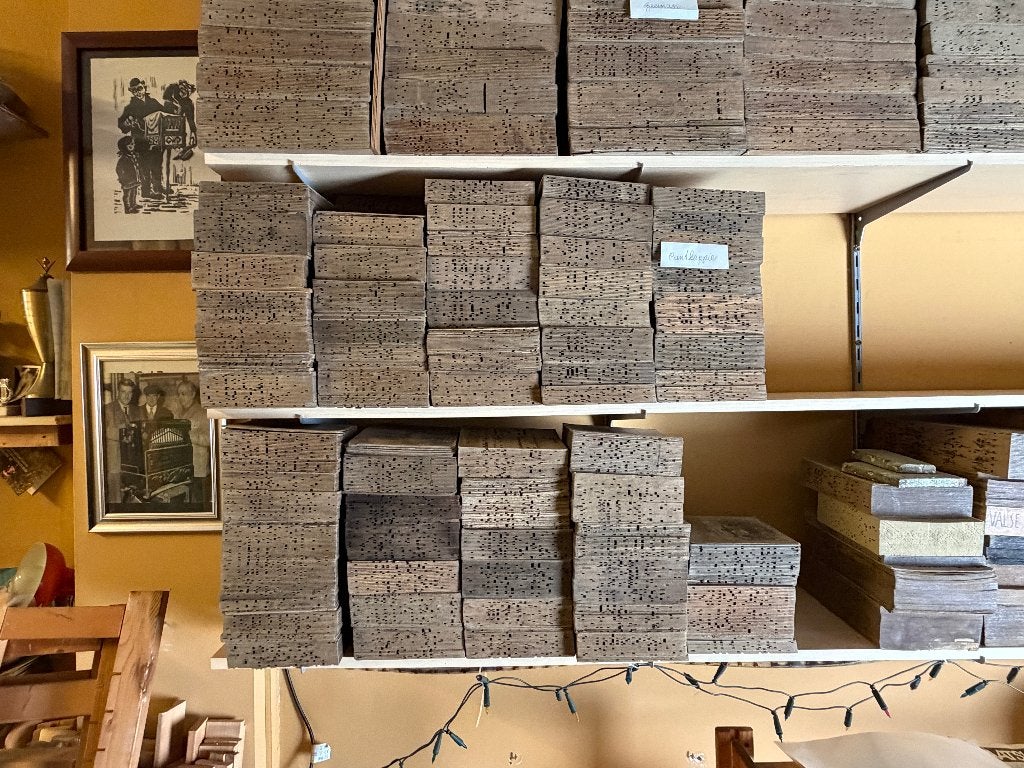 Partij van ca.105 orgelboeken - Kavel 52 - Veiling 26 Sept, Ophalen