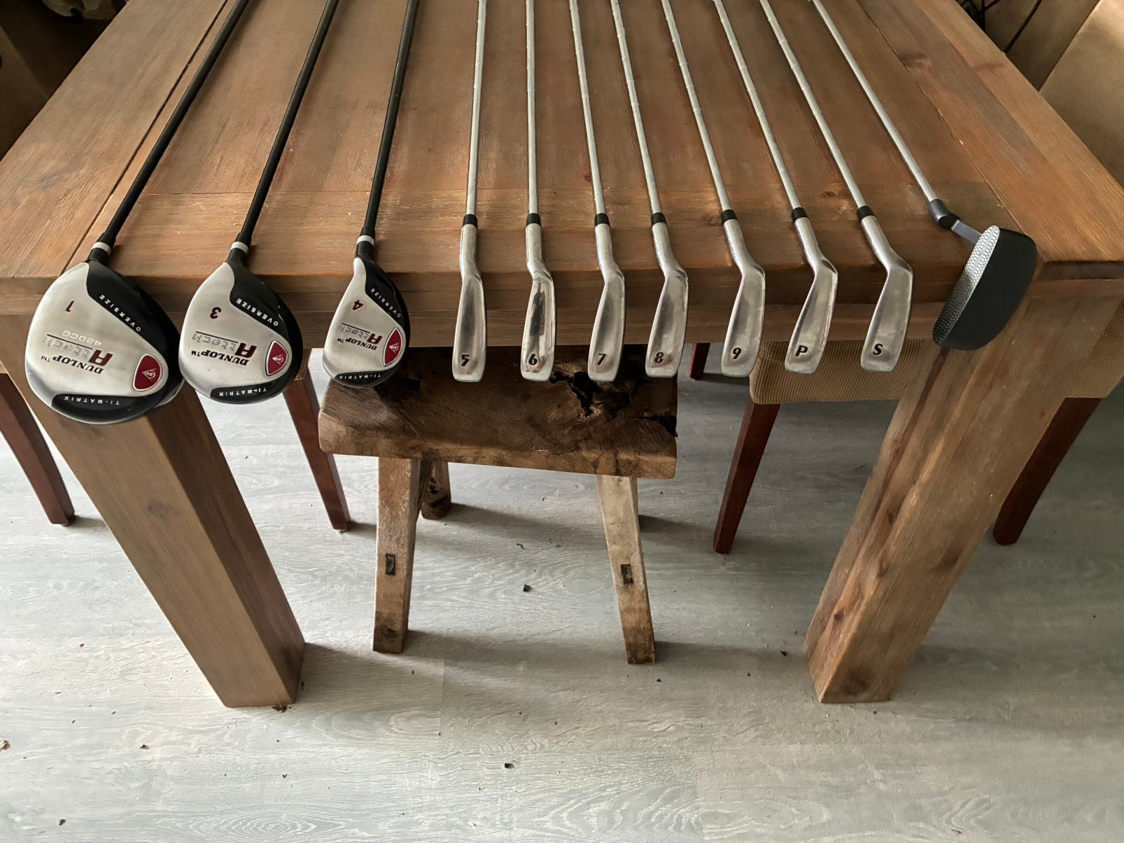 Z.g.a.n. Zeer mooie Heren Golfset, rechtshandig, Ophalen, Zo goed als nieuw, Set