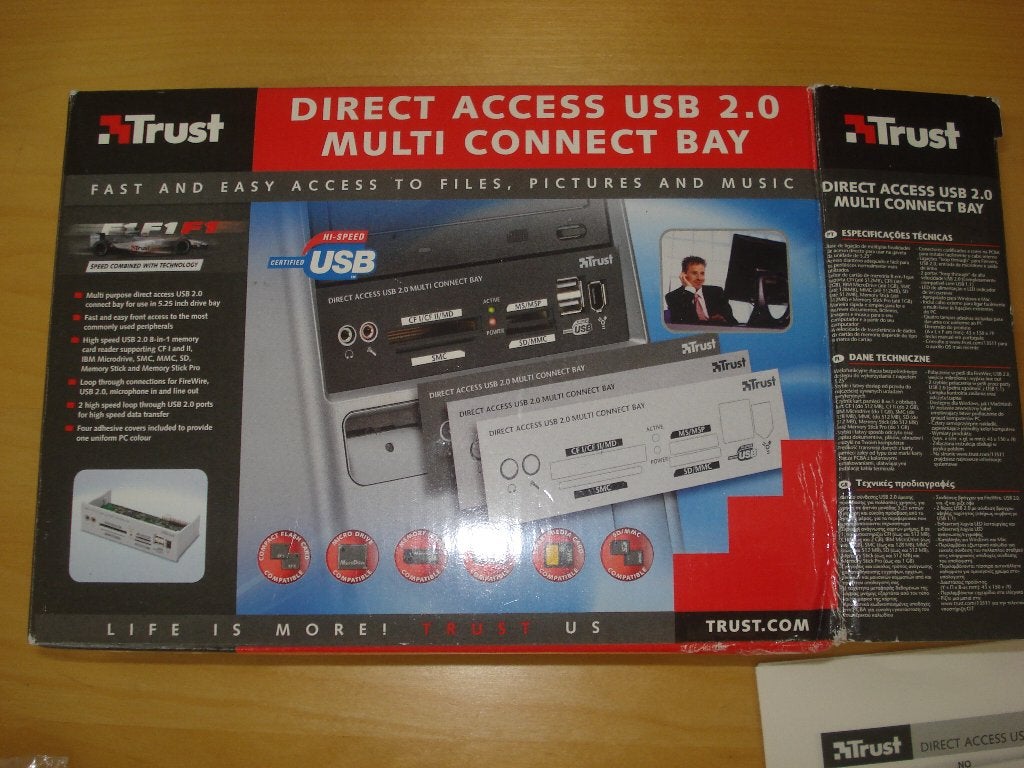 Multifunctionele USB 2.0-aansluiting, Ophalen of Verzenden, Trust