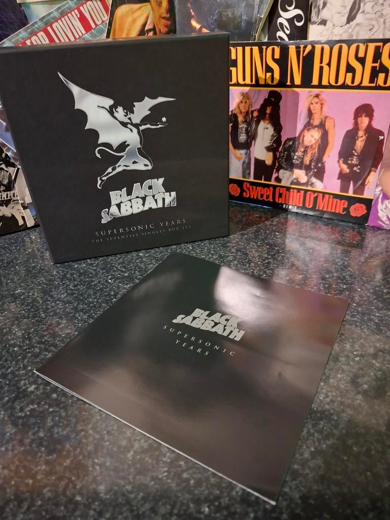 Black Sabbath - Supersonic  The Seventies Singles Box, Cd's en Dvd's, Vinyl | Rock, Zo goed als nieuw, Overige genres, Overige formaten