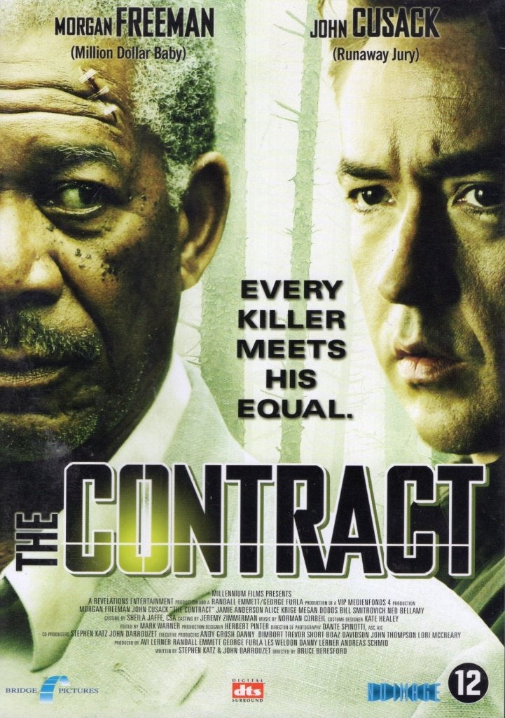 The Contract - John Cusack & Morgan Freeman DVD, Engels, Alle leeftijden, Nederlands, Actiethriller