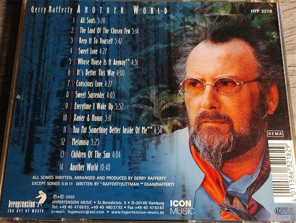 Gerry Rafferty ‎- Another World, Cd's en Dvd's, Cd's | Pop, Ophalen of Verzenden, Zo goed als nieuw
