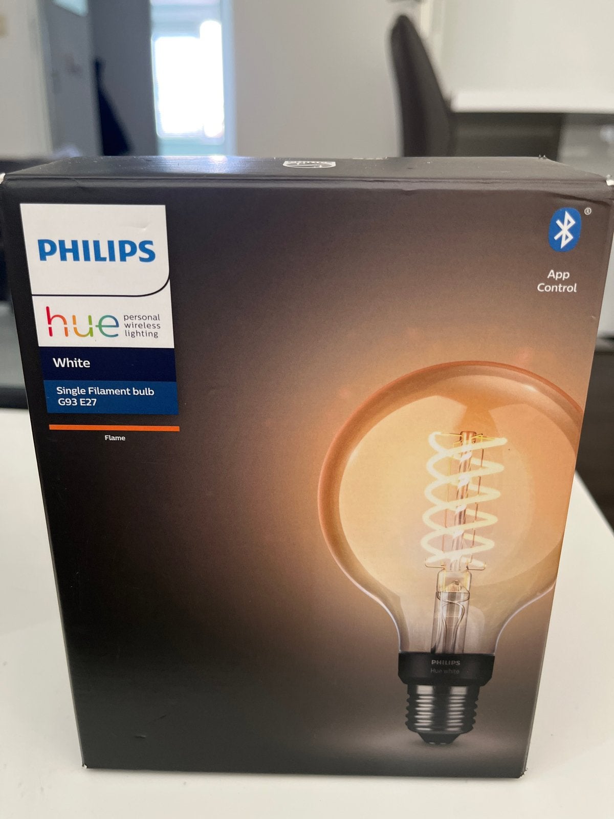 Philips Hue White G93 E27 Single Filament Lamp, Huis en Inrichting, Lampen | Losse lampen, Philips Hue, Nieuw, Minder dan 10 watt