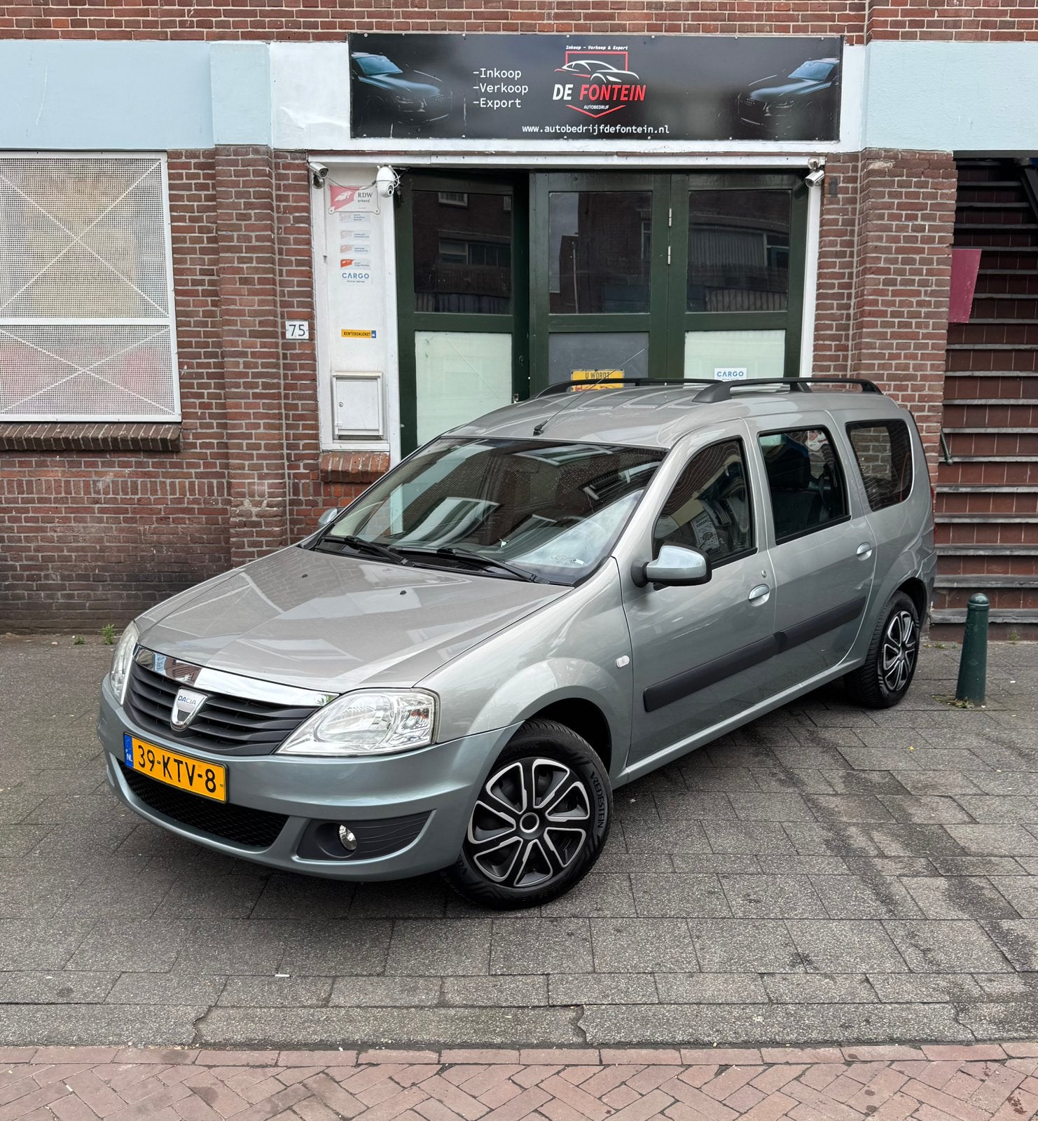 Verkocht, Auto's, Dacia, Bedrijf, Logan, Airconditioning, Centrale vergrendeling, Cruise Control, Dakrails, Elektrische buitenspiegels