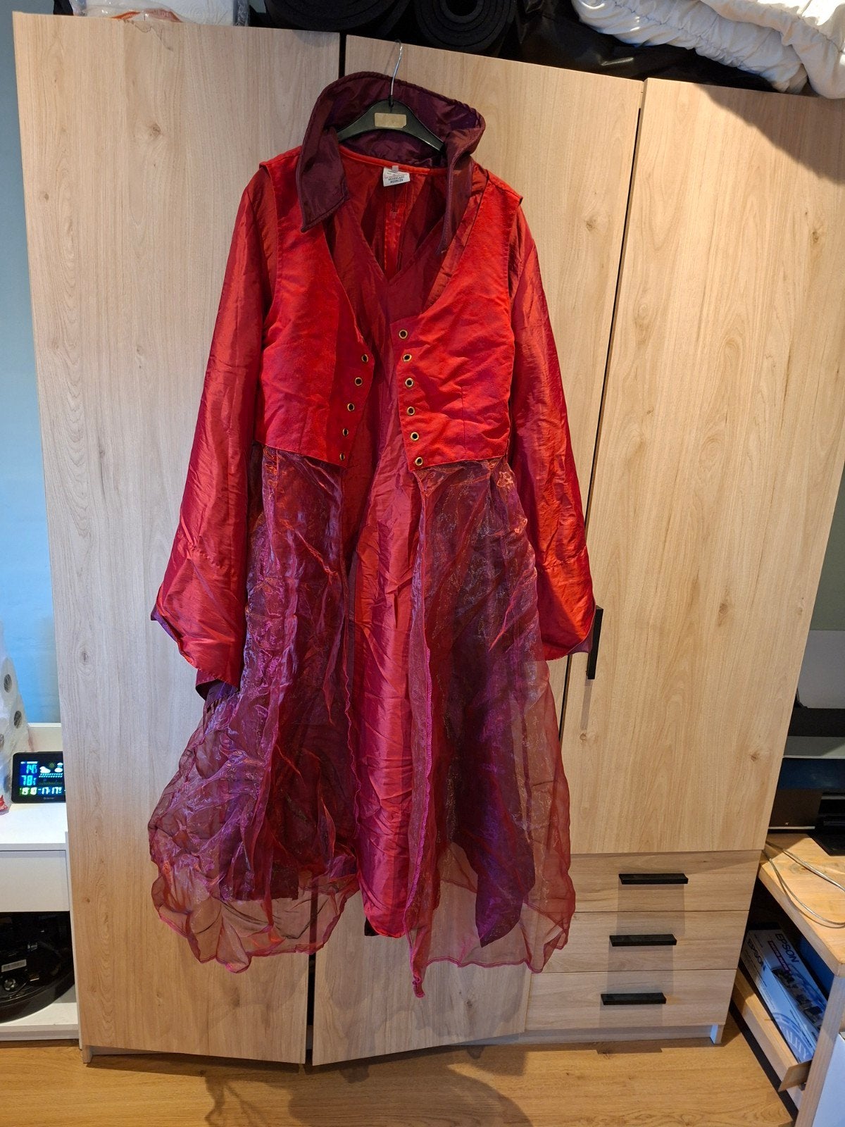 Heksen outfit met hoed, Ophalen of Verzenden, Halloween, Kleding, Gedragen