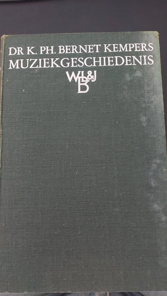 Muziekgeschiedenis - Dr. K. Ph. Bernet Kempers (1947), Ophalen of Verzenden