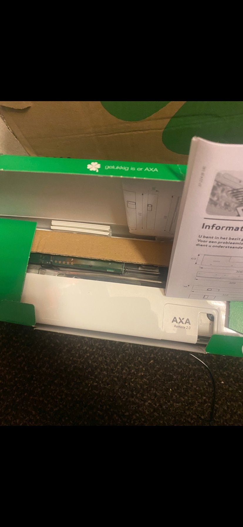 AXA Raamopener-remote 2.0 Wit met afstandsbediening, Overige typen, Nieuw, Ophalen of Verzenden, Overige soorten