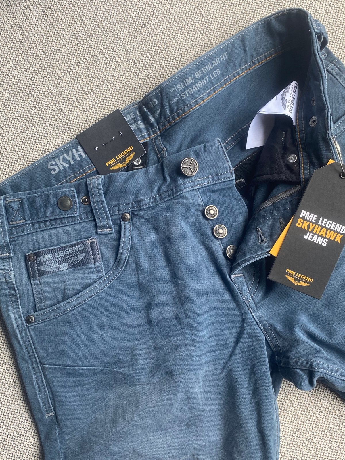 Pme legend Skyhawk spijkerbroek broek jeans 31/34 nieuw, Blauw, ., W32 (confectie 46) of kleiner, Ophalen of Verzenden