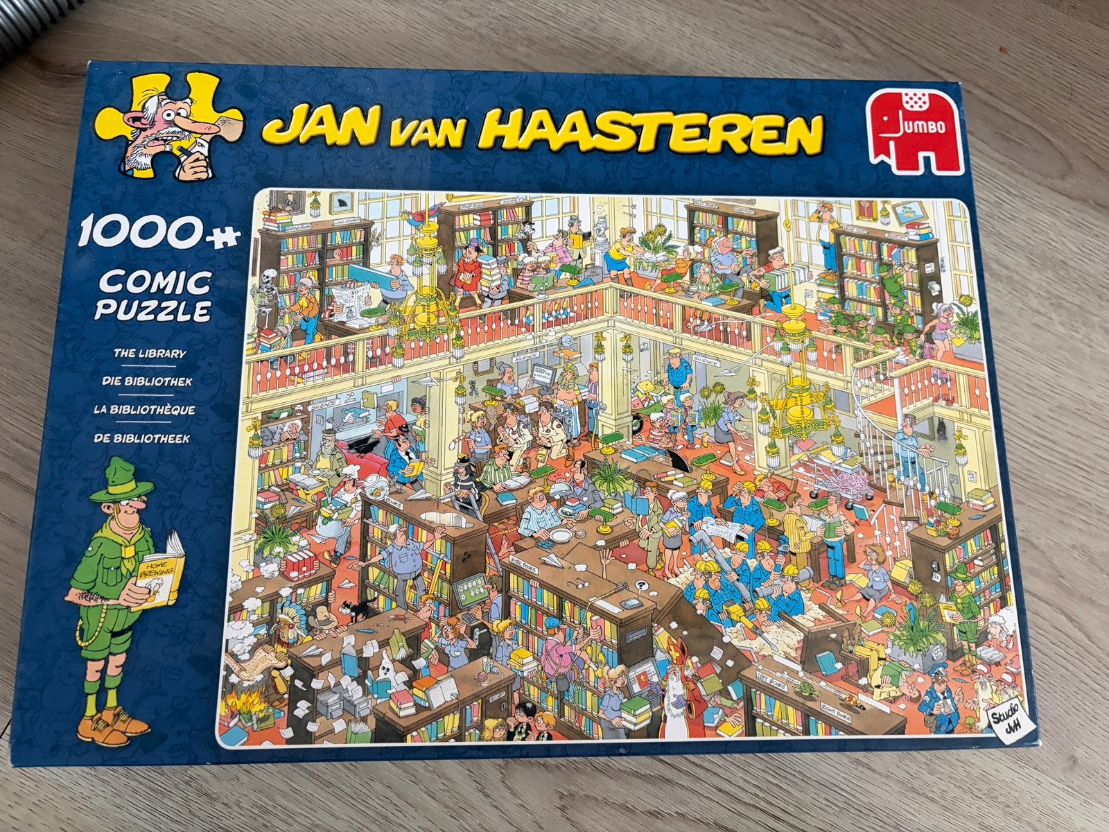 Jan van haasteren, Ophalen, 500 t/m 1500 stukjes, Zo goed als nieuw