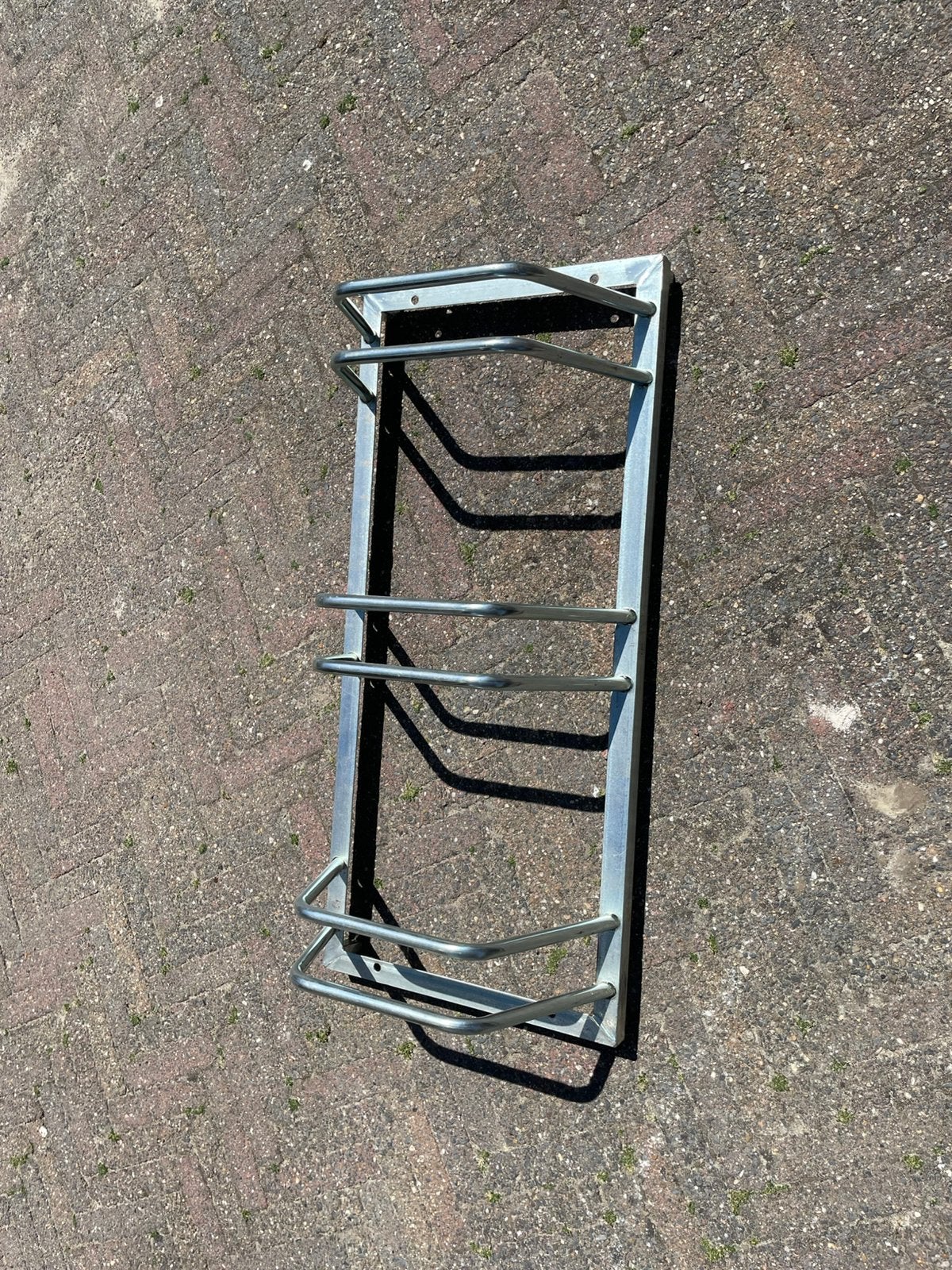 Fietsenrek voor 3 fietsen, Ophalen, Zo goed als nieuw