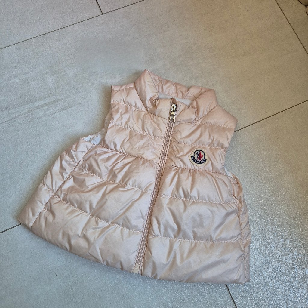 Moncler bodywarmer | Maat 76 cm, Overige typen, Moncler, Meisje, Ophalen of Verzenden