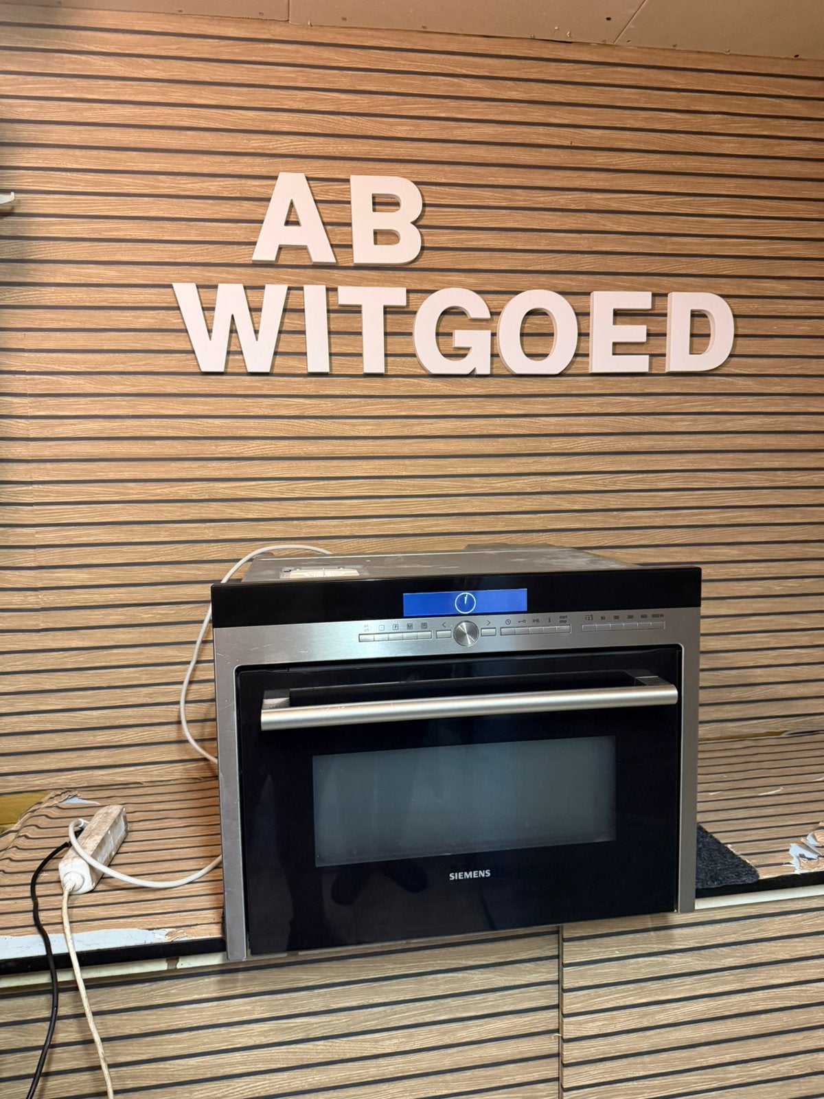 Siemens Inbouw Combi-oven/Magnetron, Witgoed en Apparatuur, Ophalen, Zo goed als nieuw, Magnetronfunctie, Oven met grill