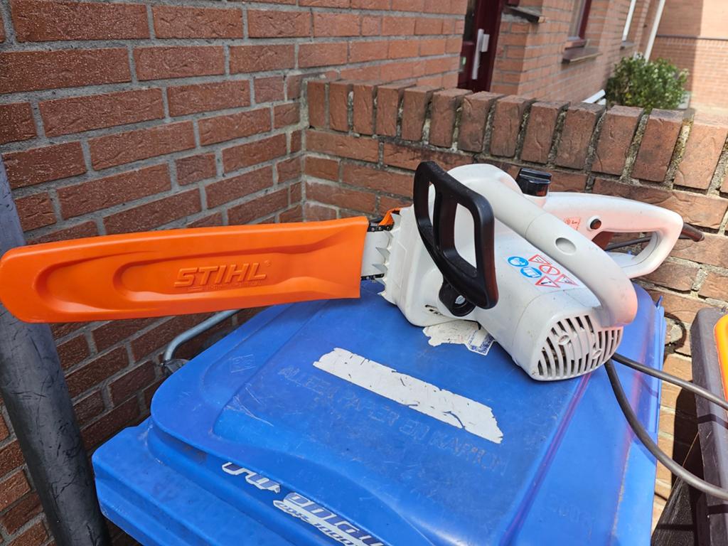 Stihl kettingzaag mse180 c electrich, Ophalen, Zo goed als nieuw, Benzine