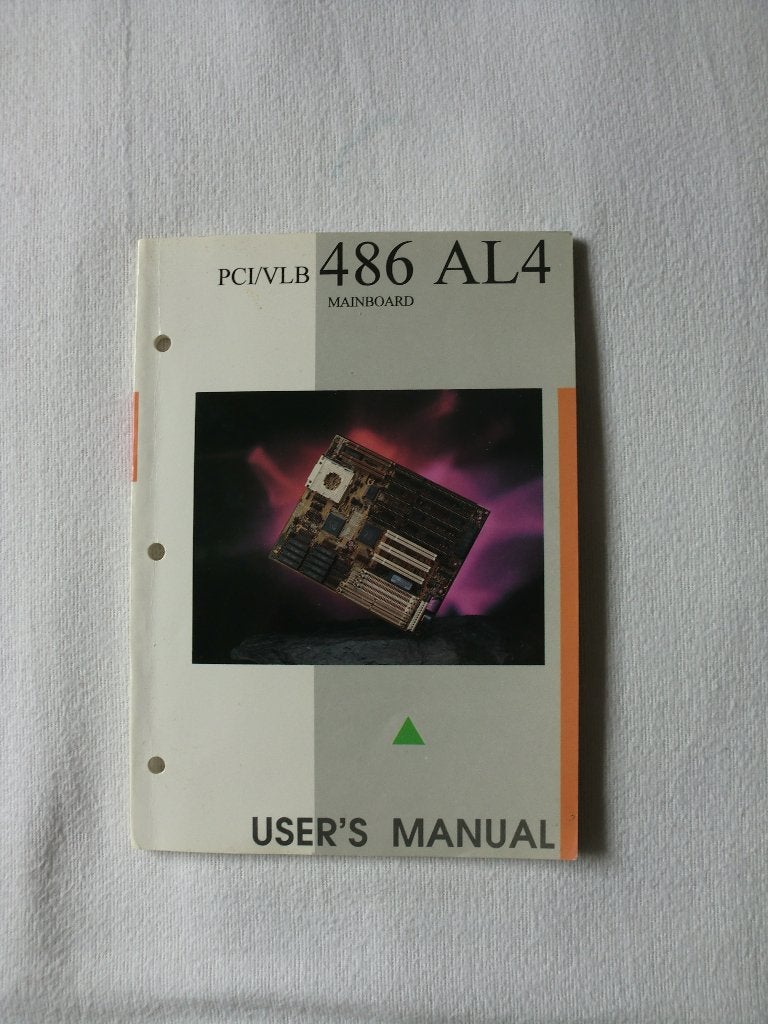 PCI/VLB 486 AL4 Mainboard - User's Manual, Ophalen of Verzenden, Zo goed als nieuw