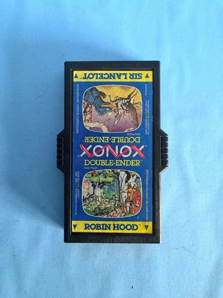 Double-Ender Robin Hood / Sir Lancelot (Atari 2600), Spelcomputers en Games, Games | Atari, Gebruikt, 1 speler, Ophalen of Verzenden