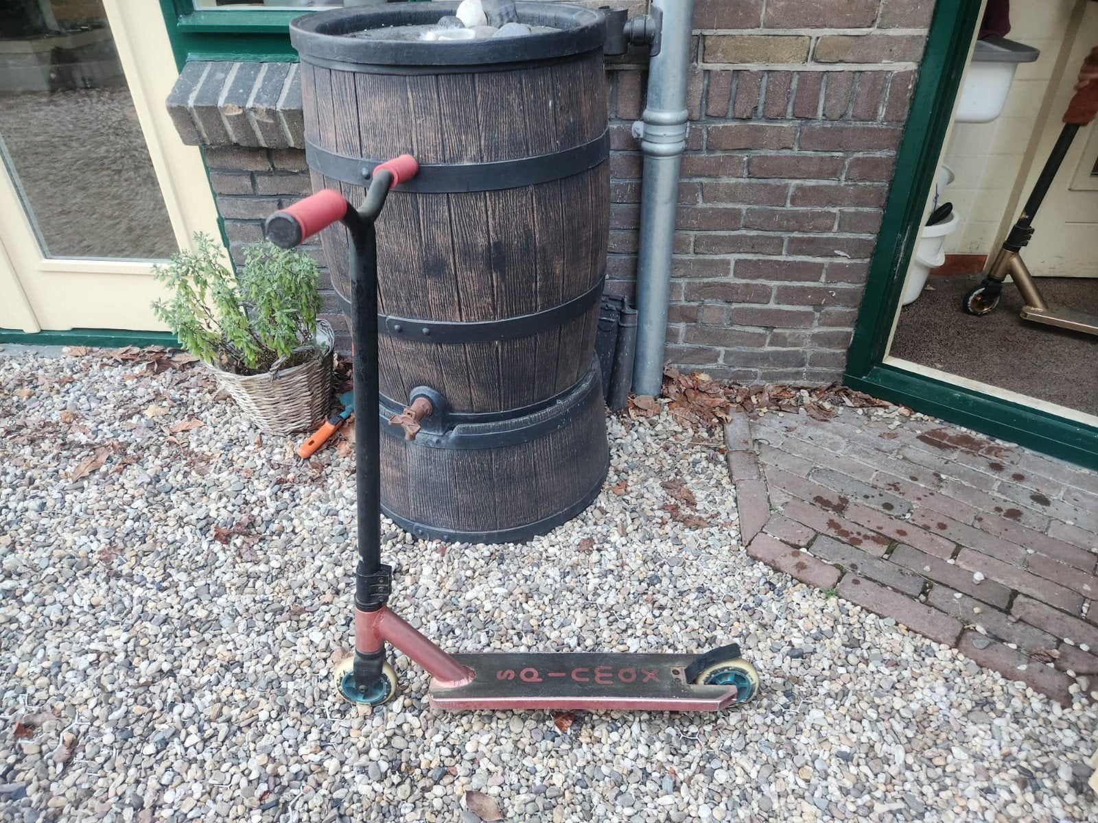 Stuntstep Spinmax Twister ST-1, rood, Fietsen en Brommers, Ophalen, Gebruikt, Overige typen, Diverse