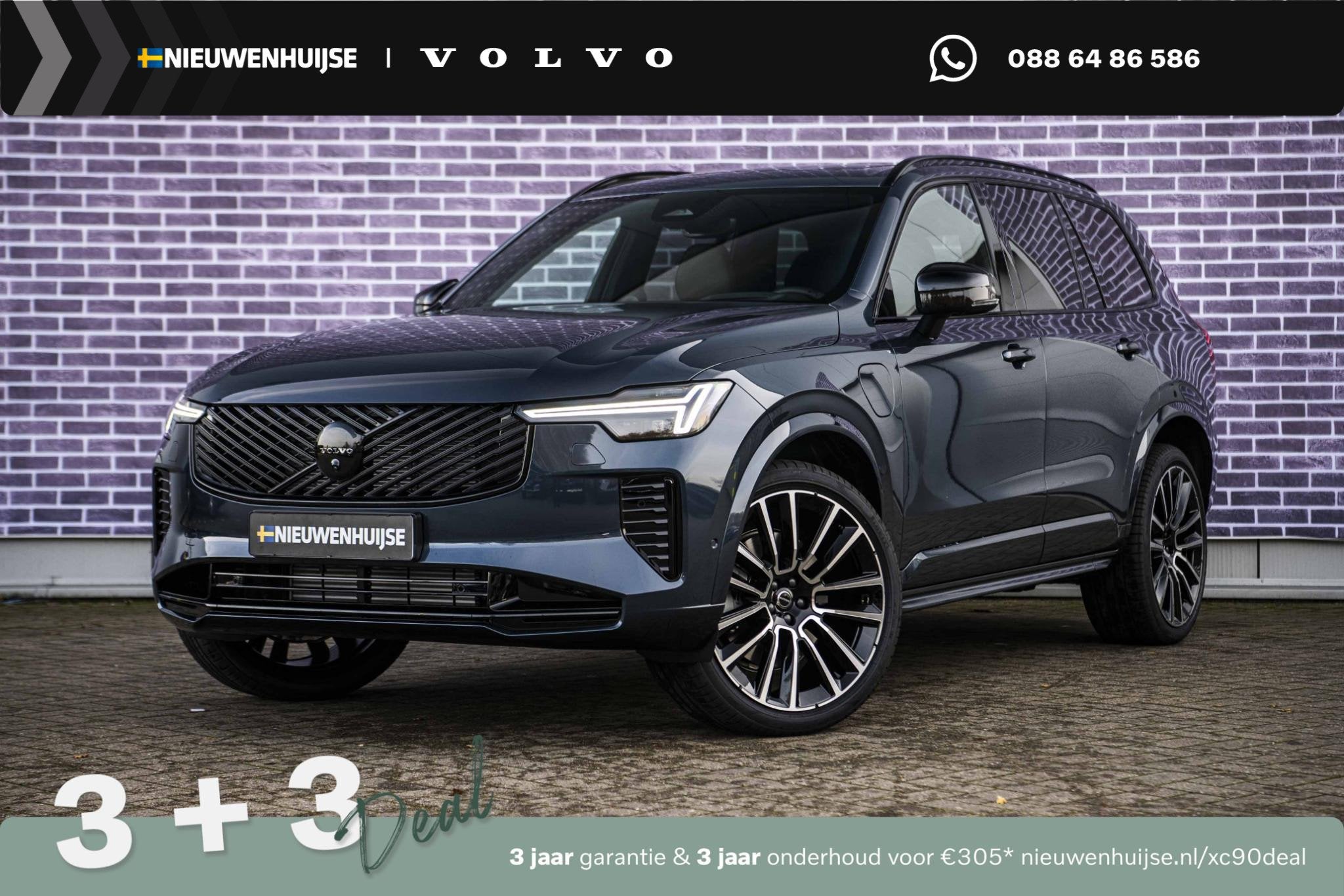 Volvo XC90 T8 Plug-in hybrid AWD Ultra Black Ed. Exec. | Goo