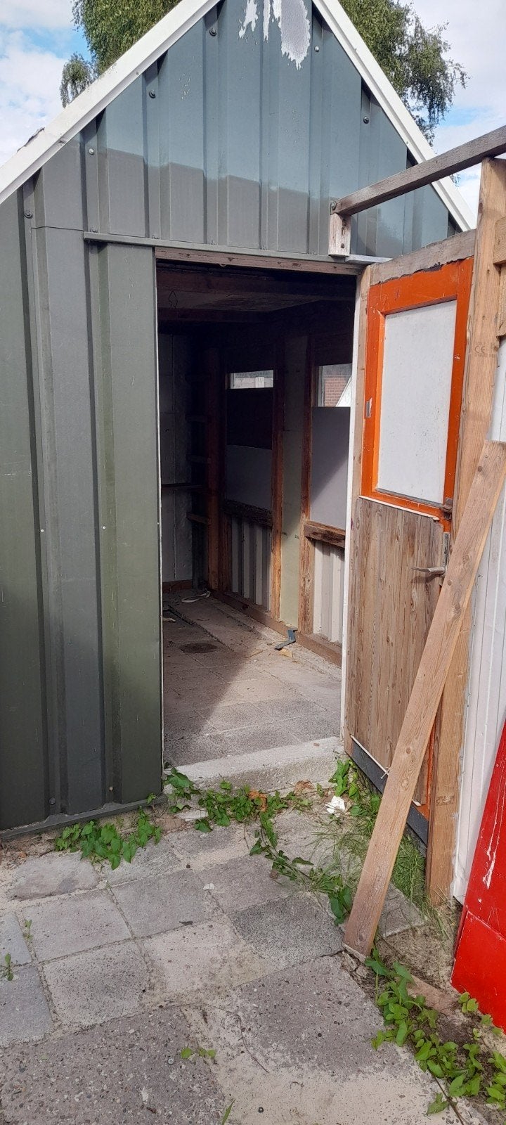 Schuur van goed plaatwerk droog, Tuin en Terras, Tuinhuizen, Ophalen of Verzenden, Schuur