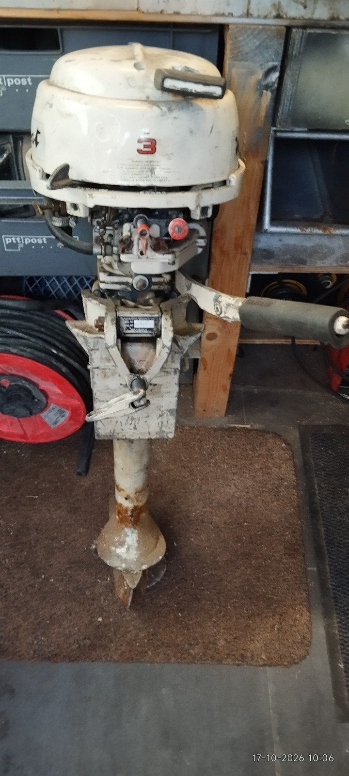 TEAB  johnson 3 pk buitenboordmotor, Watersport en Boten, Ophalen, Gebruikt, Motor en Techniek, Zeilboot of Motorboot