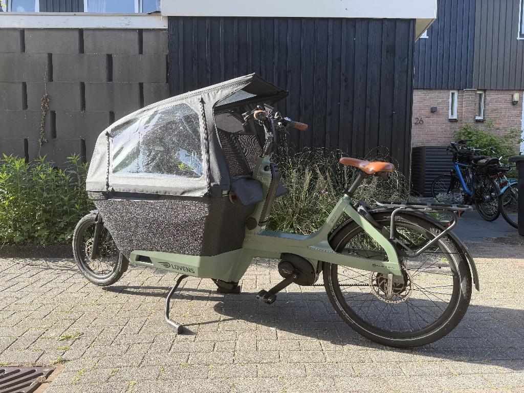 Lovens Explorer S75 Auto | Enviolo | 545Wh | Als nieuw, Gebruikt, Huif, 2 kinderen, Schijfrem