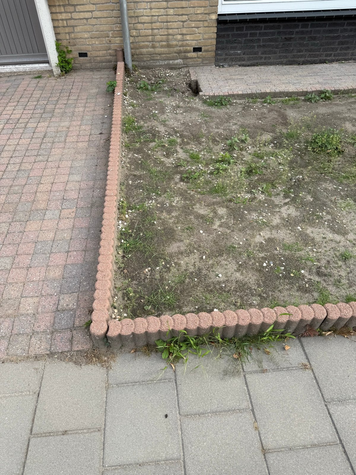 Betonnen tuinranden / palissadebanden, Tuin en Terras, Bielzen en Borders, Ophalen, Gebruikt, 100 tot 200 cm, Border