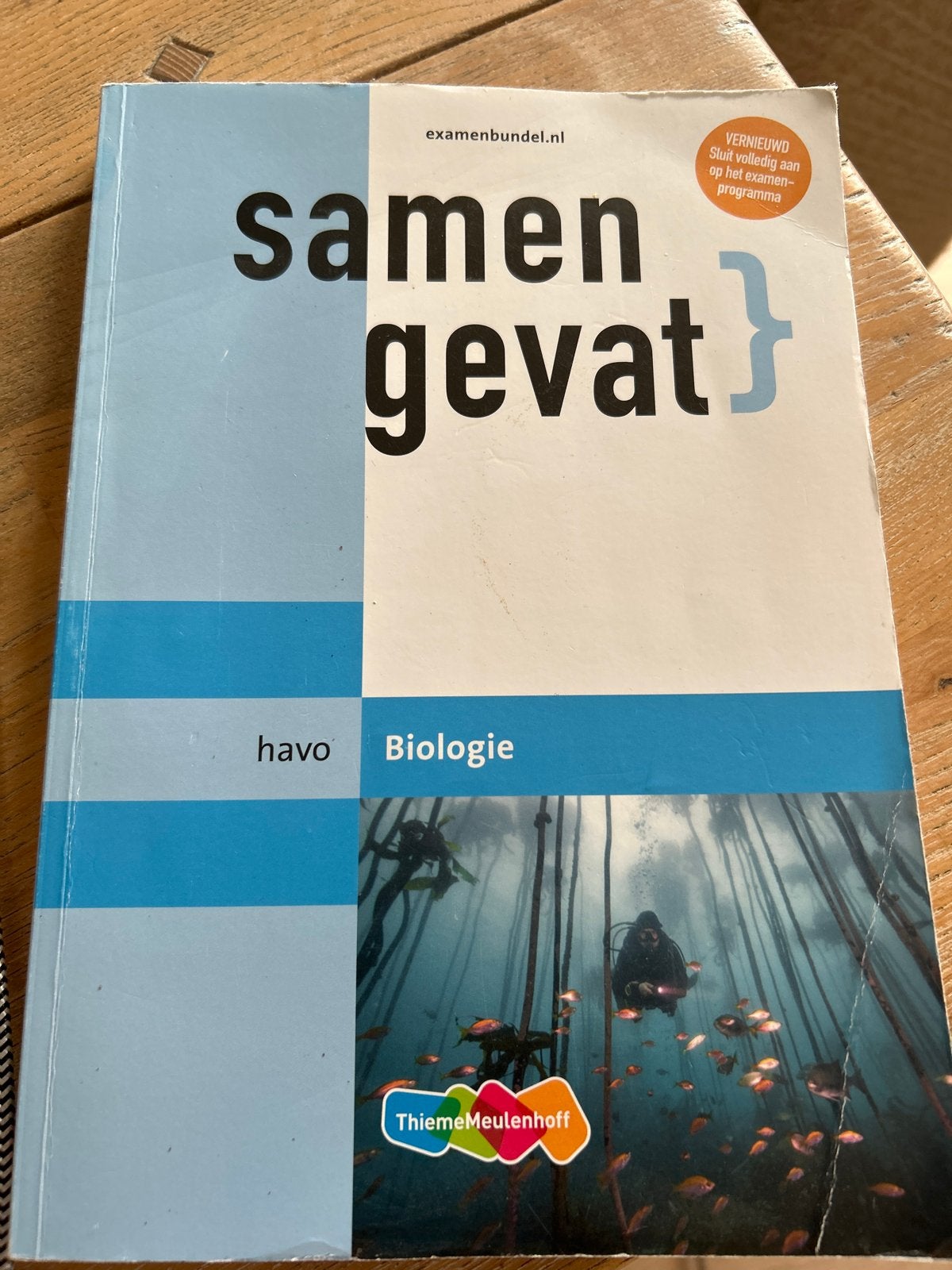 Examenbundel Samengevat Biologie HAVO, Boeken, Ophalen, Gelezen, HAVO, Biologie