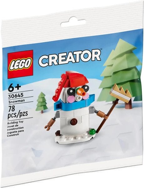 Lego Creator polybag 30645 Sneeuwpop, Lego, Nieuw, Ophalen of Verzenden, Compleet
