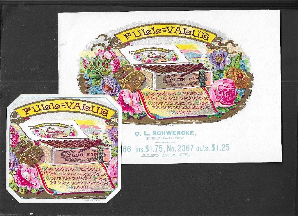 Etiket scan V5095, Ophalen, Gebruikt, Sigarenbandjes