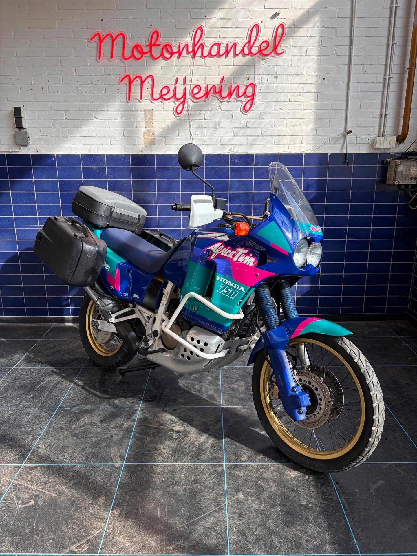 Honda All-Road XRV 750 Africa Twin RD04 *Super staat!, Motoren, Handvatverwarming, Bedrijf, Overig