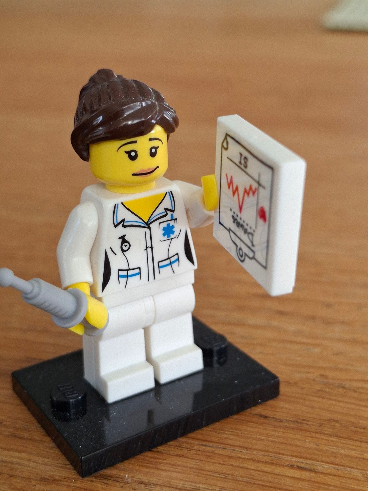 Lego Minifiguur Dokter/Verpleegkundige met accessoires, Ophalen of Verzenden