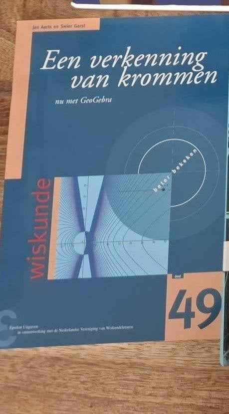 Een verkenning van krommen(met GeoGebra) ISBN: 9789050411622, Ophalen of Verzenden, Beta, HBO