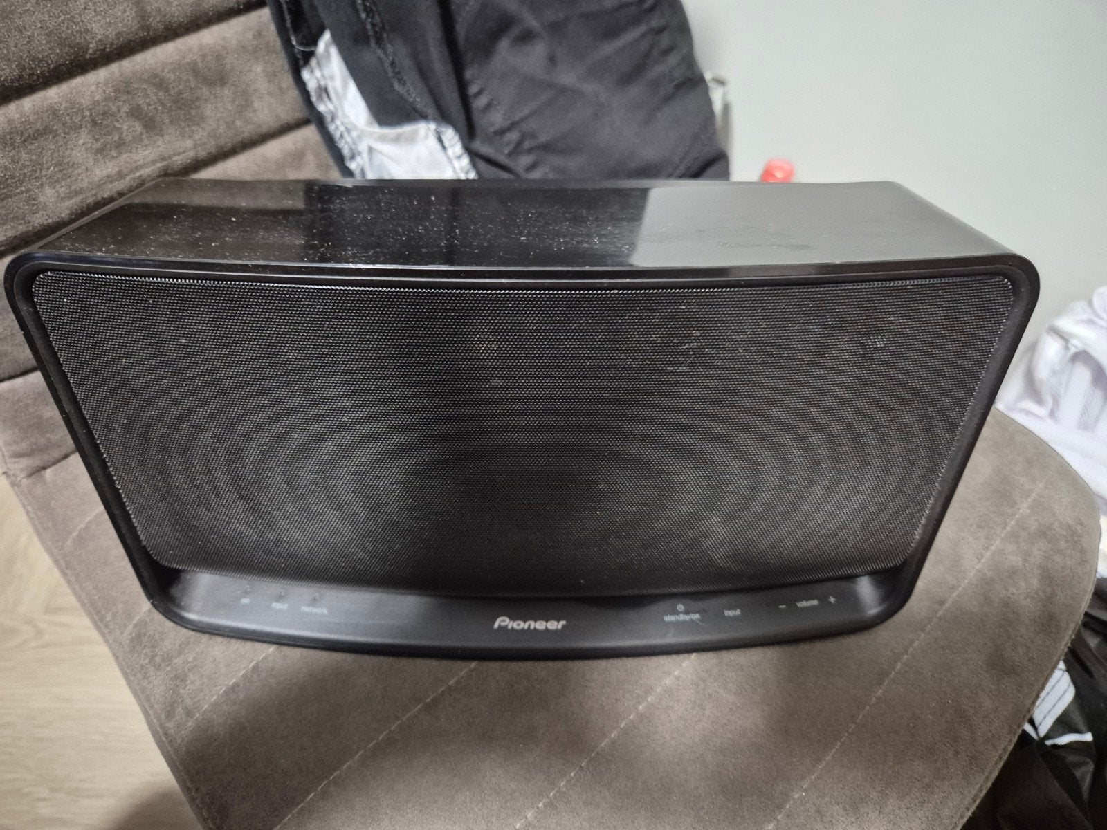 Pioneer XW-SMA1-K Draadloze Speaker met AirPlay en DLNA, Gebruikt, AUX-ingang, Ophalen of Verzenden, Draagbare speaker