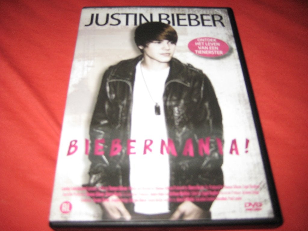 DVD, Justin Bieber: Biebermania, Alle leeftijden, Ophalen of Verzenden, Zo goed als nieuw