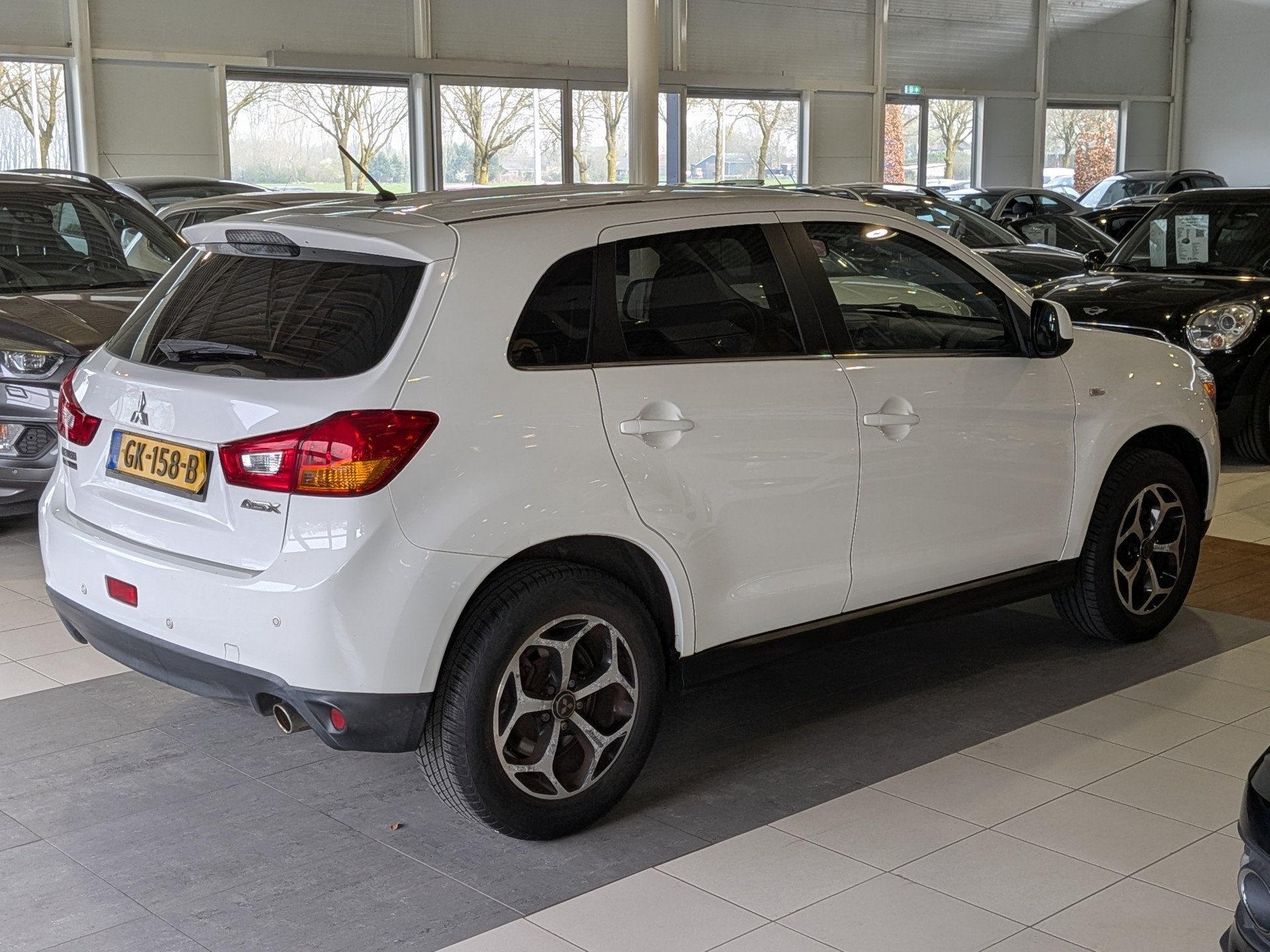 Mitsubishi ASX 1.6 Cleartec Bright Airco, Stuurbekrachtiging, Auto's, Voorwielaandrijving, Stof, Gebruikt, 4 cilinders