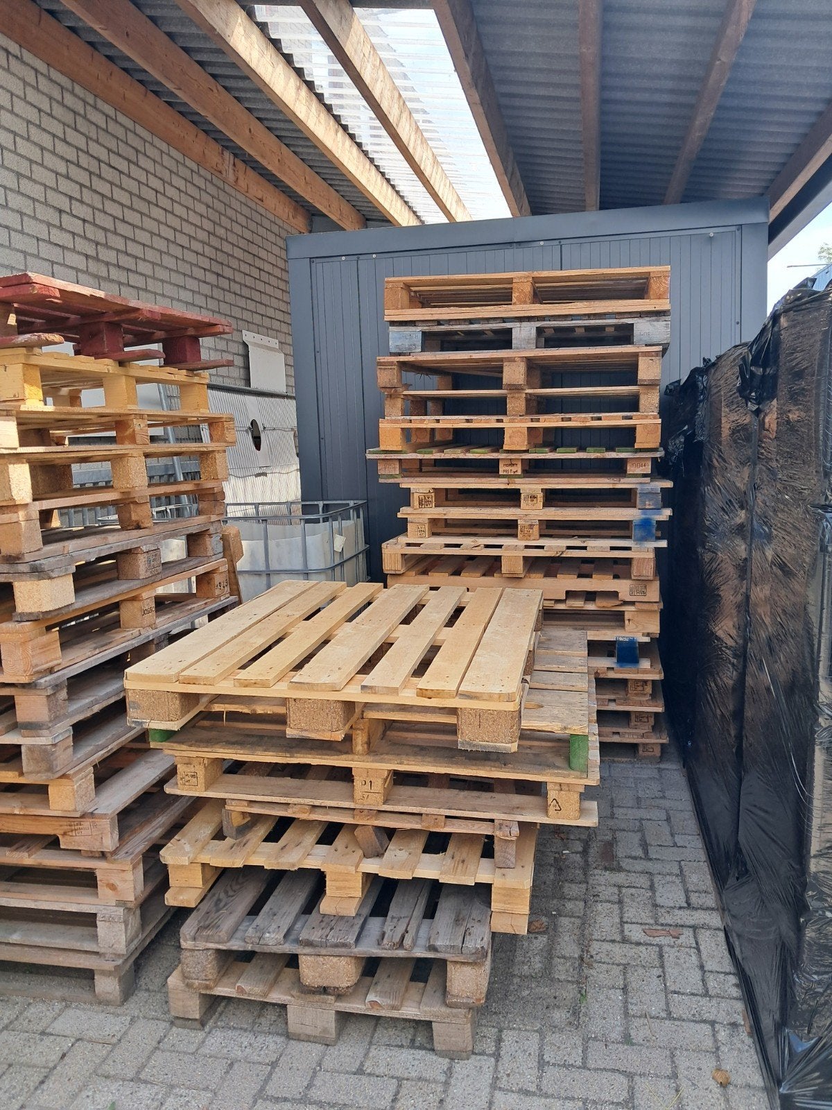 Gratis pallets, Ophalen, 50 mm of meer, Pallet, Minder dan 200 cm
