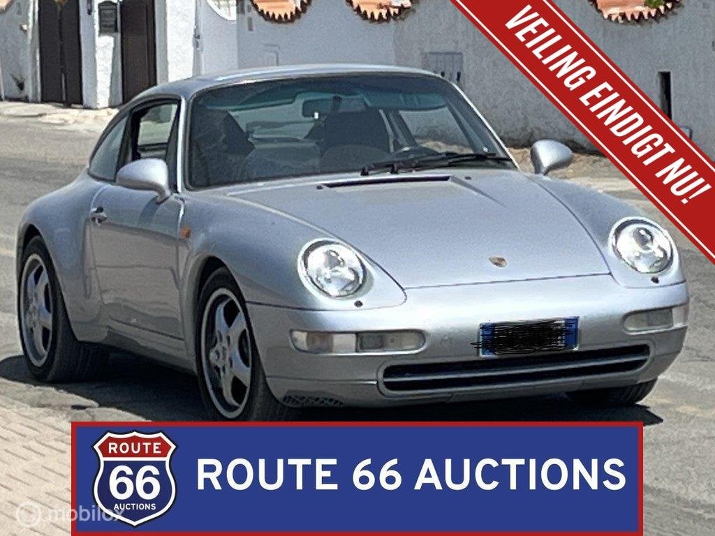 Porsche 911 | 1994 | Route 66 Auctions, Auto's, Oldtimers, Overige carrosserieën, Zwart, Bedrijf, Porsche