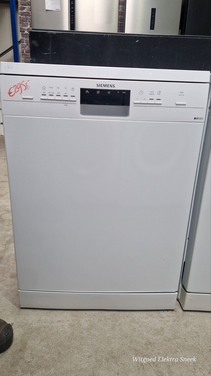 Siemens IQ300 vrijstaande vaatwasser, 6 maand garantie 4361, Witgoed en Apparatuur, Ophalen, Energieklasse A of zuiniger, Minder dan 85 cm