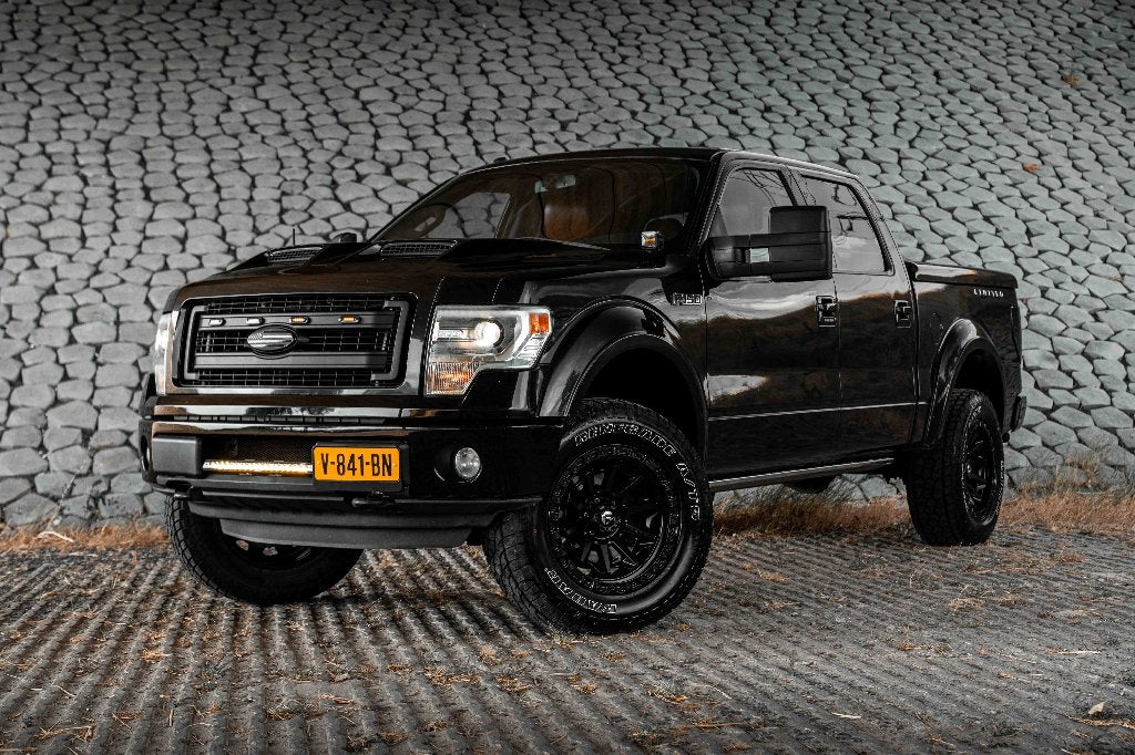FORD F150 LIMITED 3-inch LIFT | LAGE BIJTELLING | BTW-AUTO, Auto's, Automaat, Euro 5, Zwart, Overige kleuren