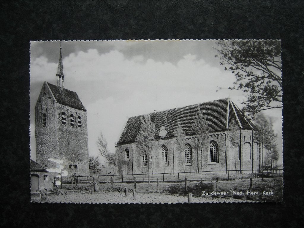 ZANDEWEER  N.H. kerk  1971, Ophalen of Verzenden, 1960 tot 1980, Groningen