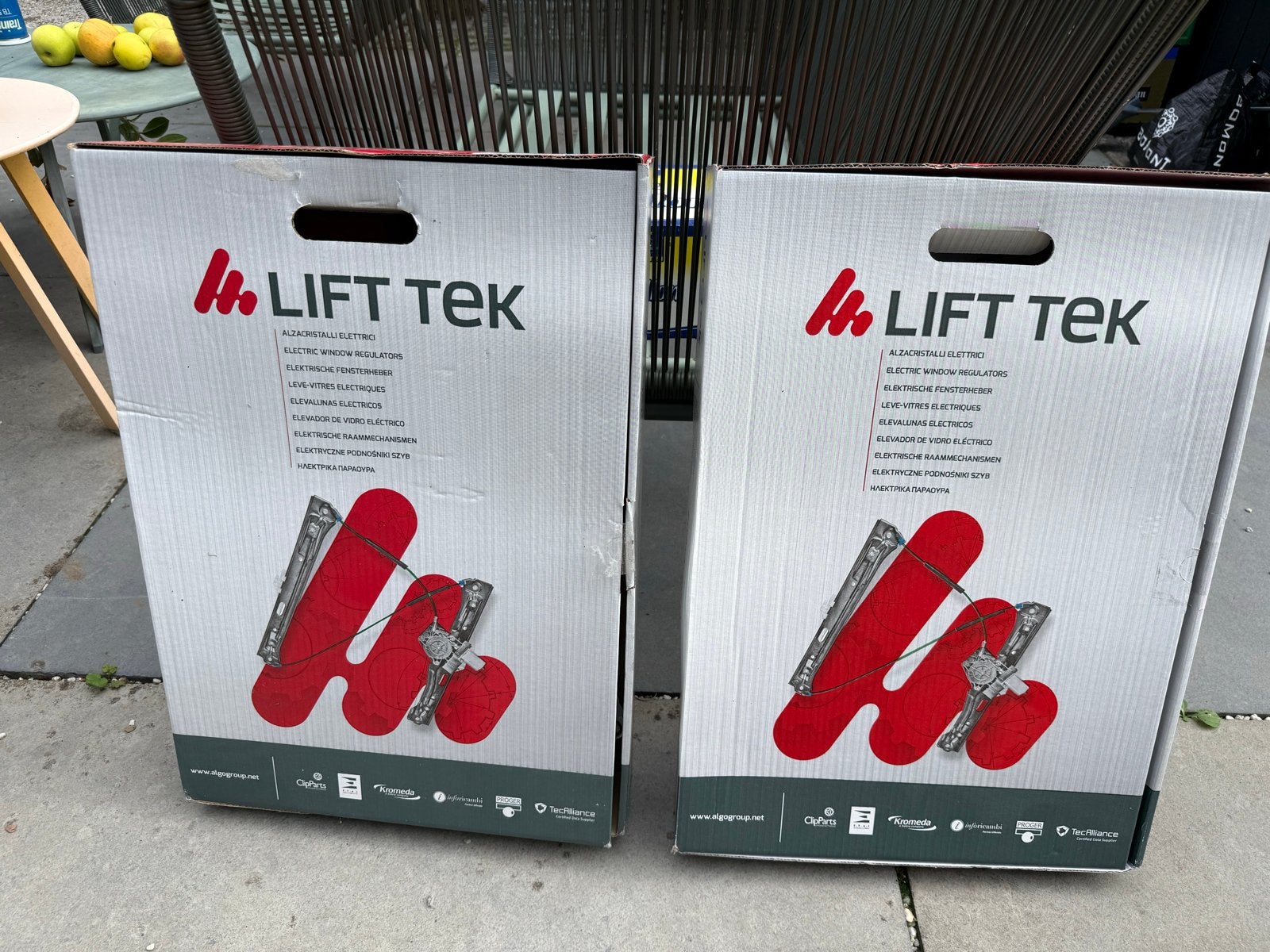 LIFT TEK Raammechanisme Fiat Panda 141 (1986-2003) Rechts, Auto-onderdelen, Ophalen of Verzenden, Nieuw, Fiat