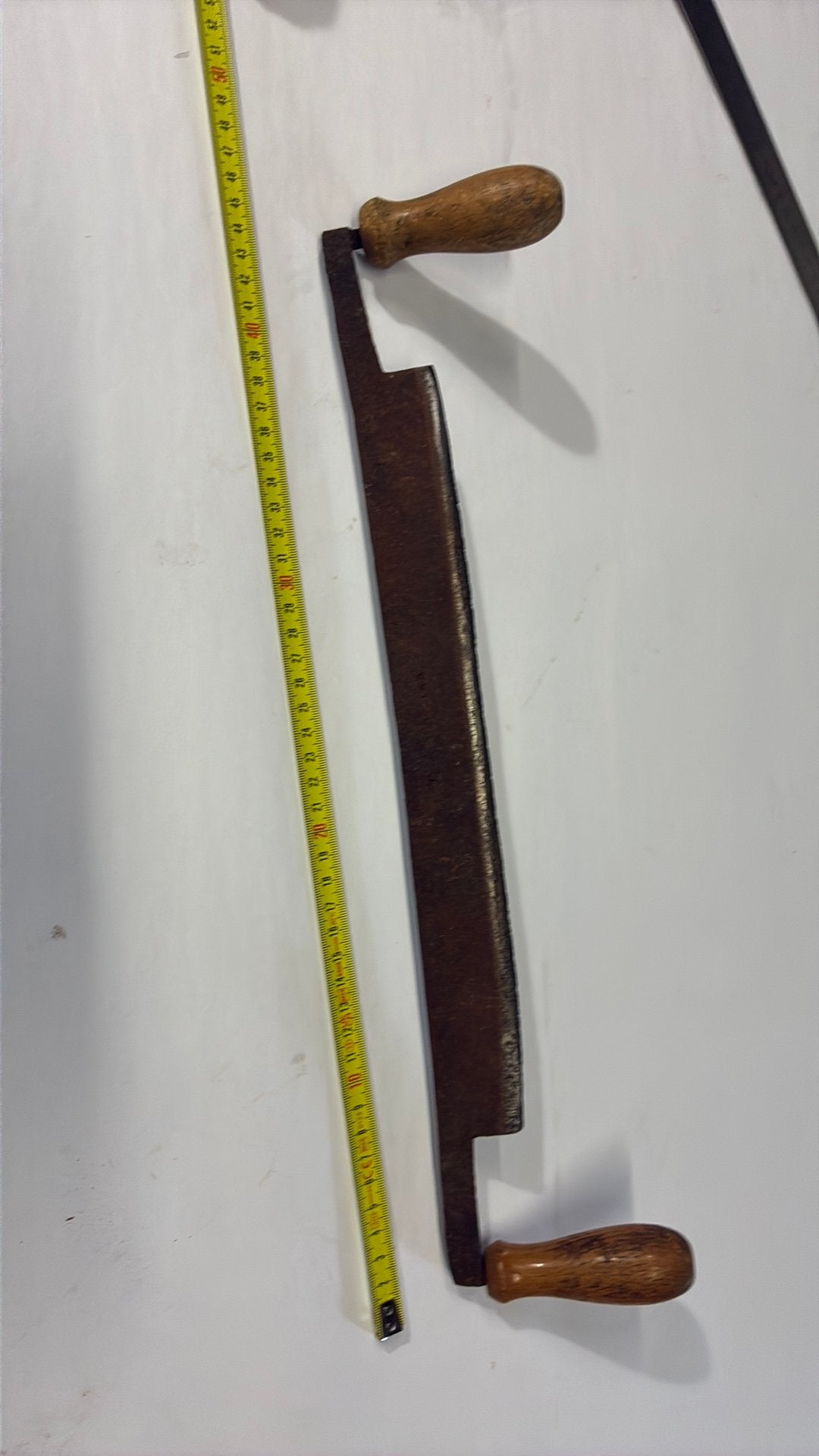 Haalmes trekmes 47cm, Antiek en Kunst, Antiek | Gereedschap en Instrumenten, Ophalen of Verzenden