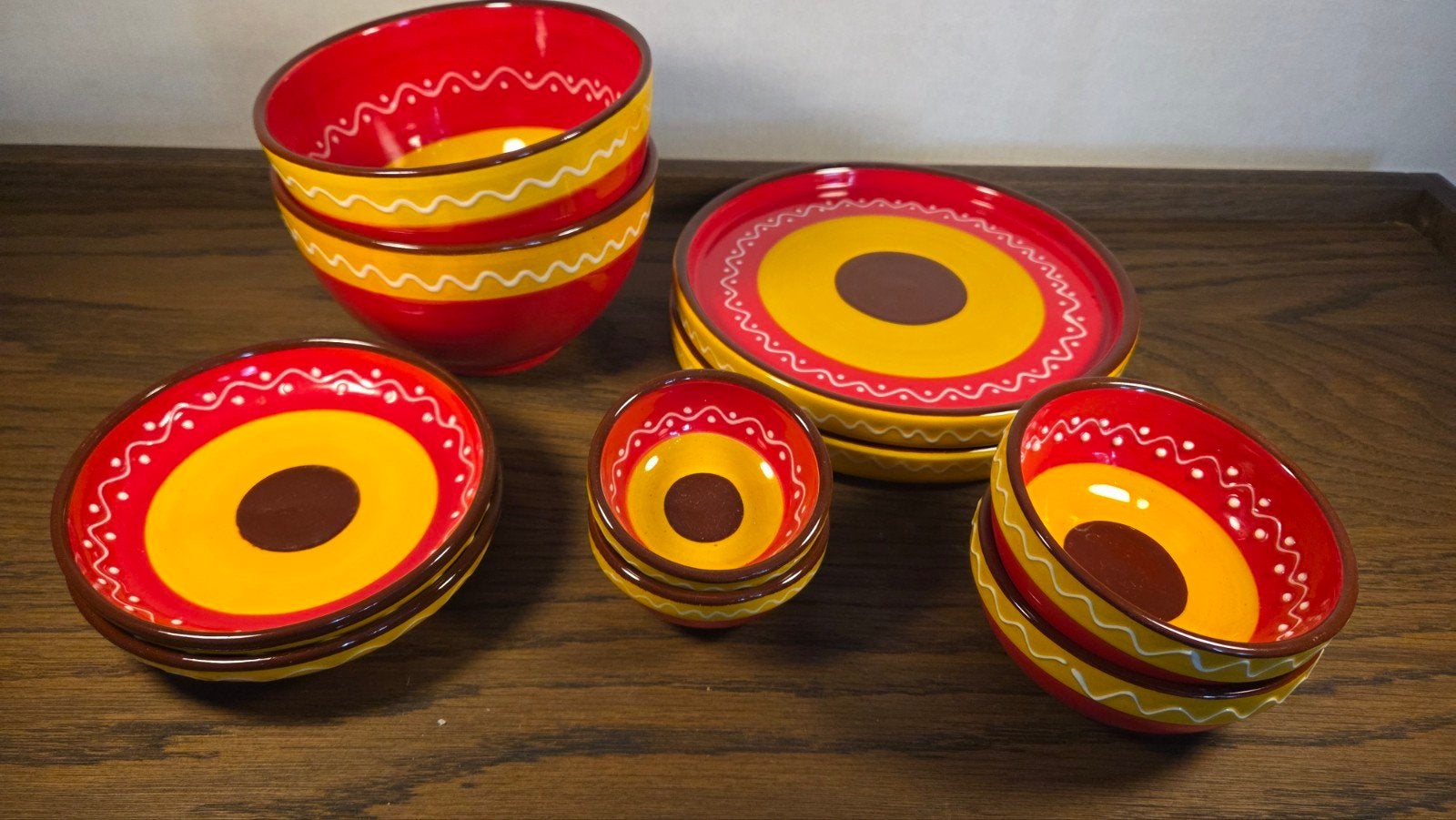 Bowls and Dishes 10-delig tapas servies., Ophalen of Verzenden, Zo goed als nieuw, Overige stijlen, Schaal of Schalen