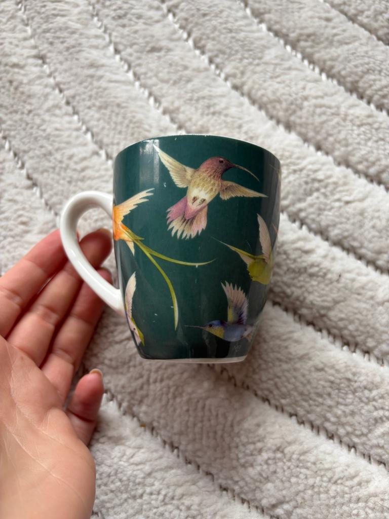 Marjolein Bastin ‘Hummingbirds’ koffiekopje, Ophalen of Verzenden, Zo goed als nieuw, Overige stijlen, Kop(pen) en/of Schotel(s)