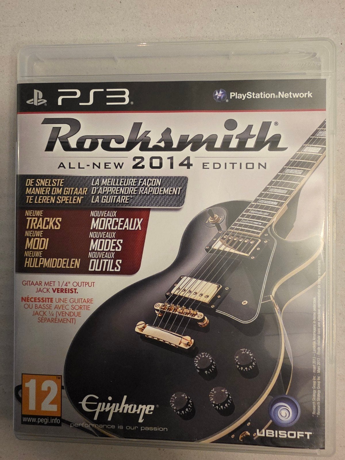 Rocksmith All-New 2014 Edition PS3 - Leer gitaar spelen!, Online, Muziek, 1 speler, Ophalen of Verzenden
