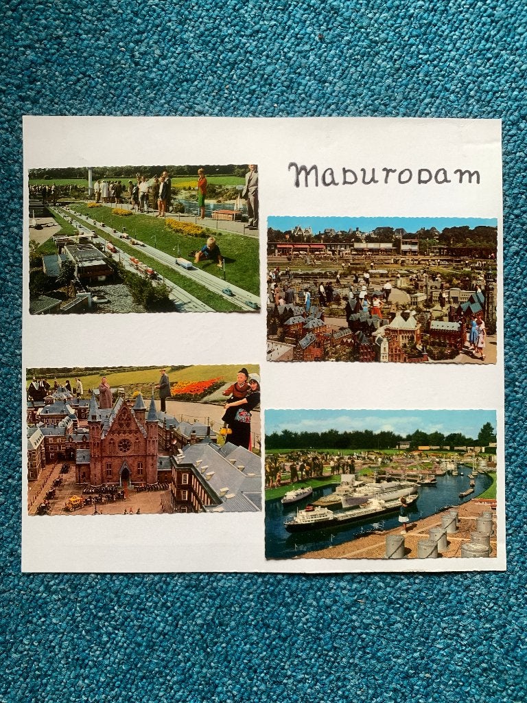 4 Oude Ansichtkaarten Madurodam - Miniatuurstad