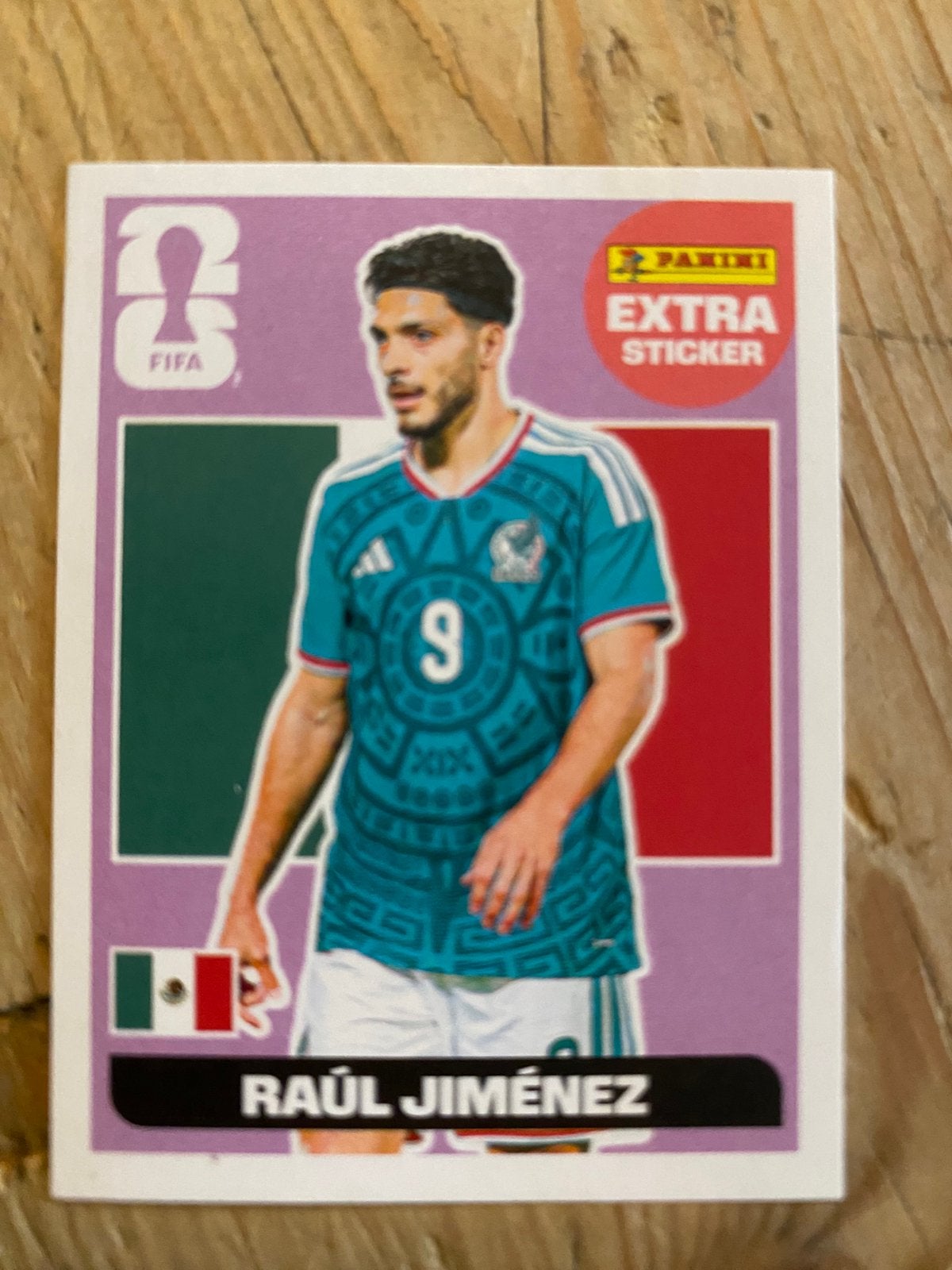 Panini wk 2026 extra Raul Jimenez, Ophalen of Verzenden, Nieuw, Plaatje